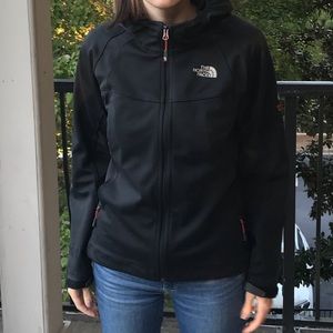 North Face Black Rain Jacket